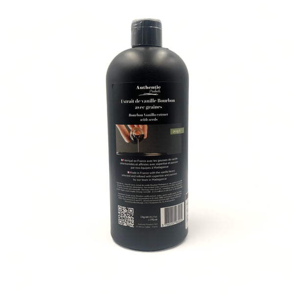 Alcohol-Free Madagascar Vanilla Extract with Seeds