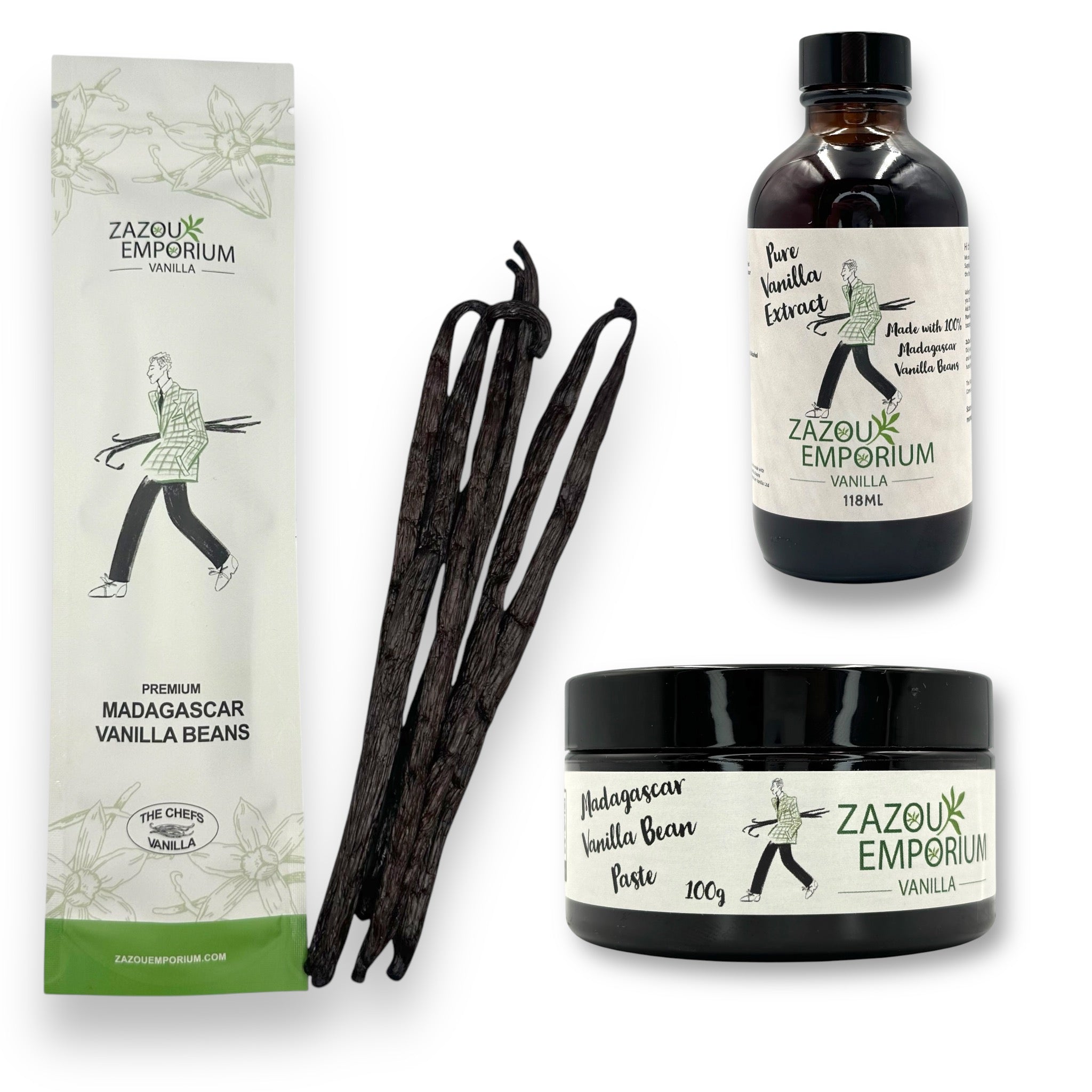Madagascar Trio (Pods, Paste & Extract)