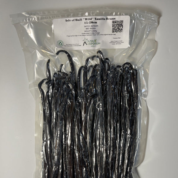 Isle of Bali "Wild" Vanilla Beans